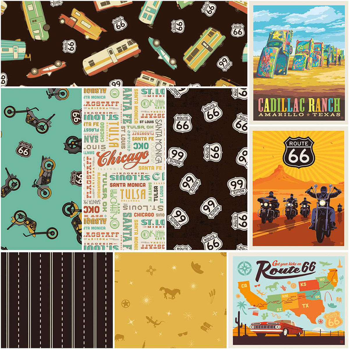 Route 66 1-Yard Bundle Black