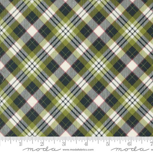 Sweetwater  On Dasher Plaid Pine 55664 23 Moda