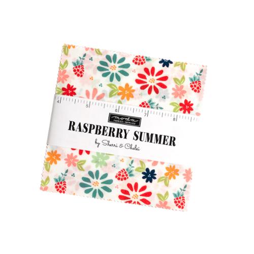 Raspberry Summer Charm Pack 37690PP Moda Precuts