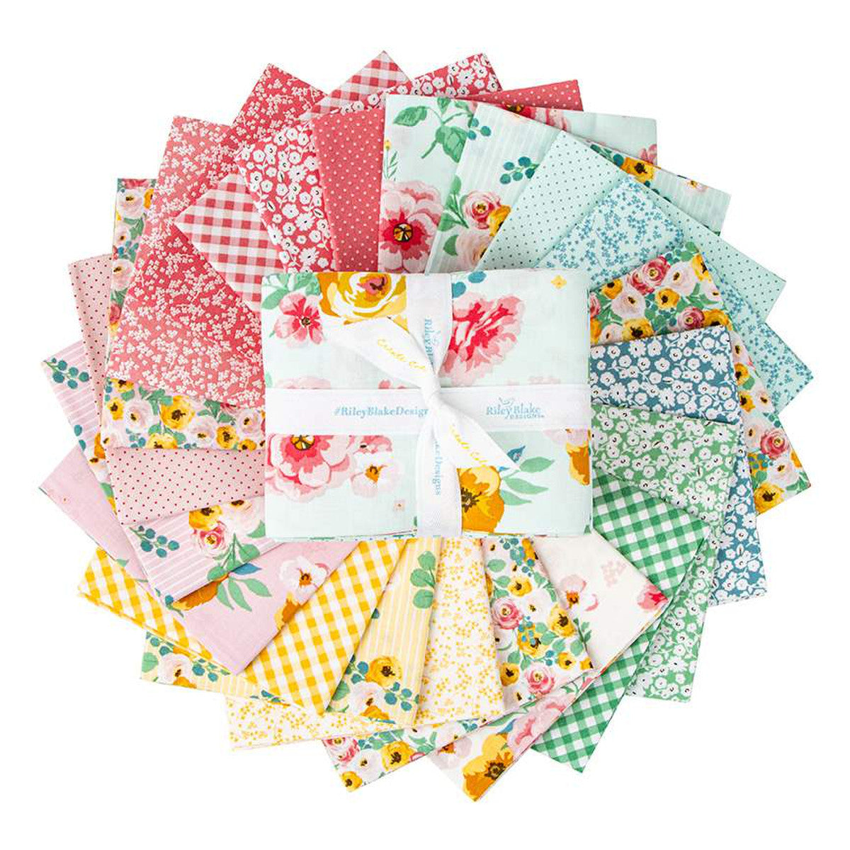 Riley Blake Sunshine and Sweet Tea Fat Quarter Bundle