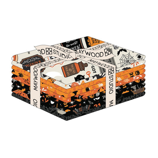 Pumpkins and Potions Designer: Kimberbell Fat Quarter Bundle (9 pcs) FQ-MASPUPO