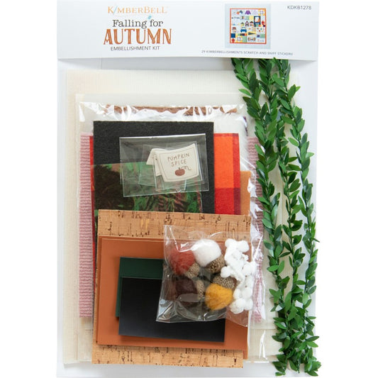 Falling For Autumn Embellishment Kit # KDKB1278 Kimberbell