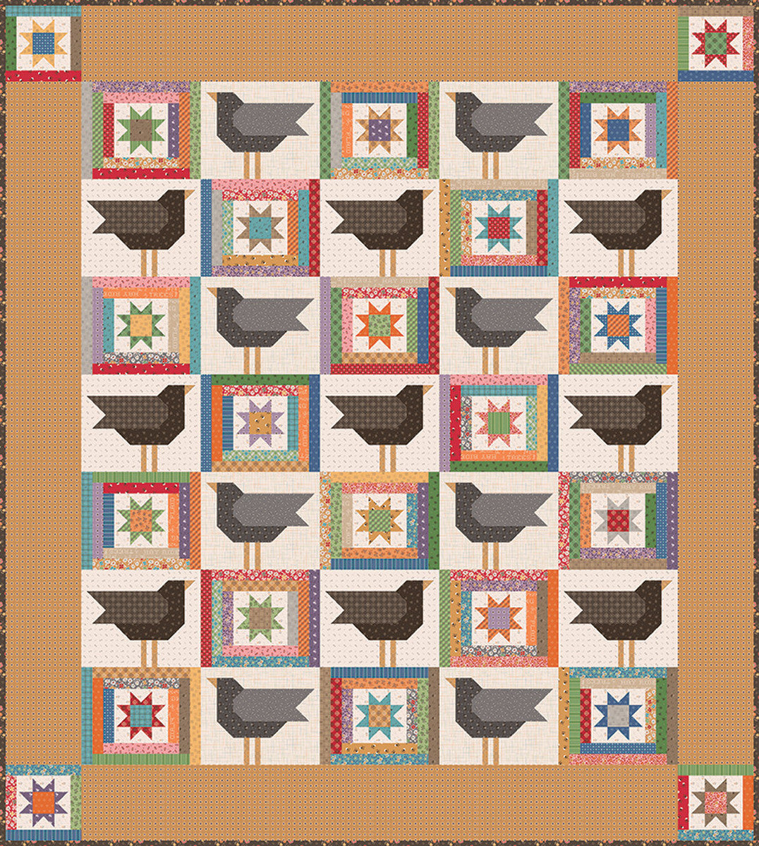 It's Sew Emma Crows in the Corn Quilt Pattern