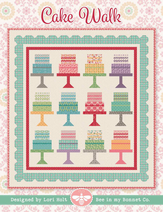 It's Sew Emma Cake Walk Quilt Pattern with Lori Holt Pre order Jan 2025 P051-ISE-288