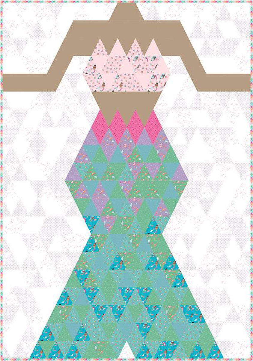 Jennifer Long Be a Mermaid Quilt Pattern