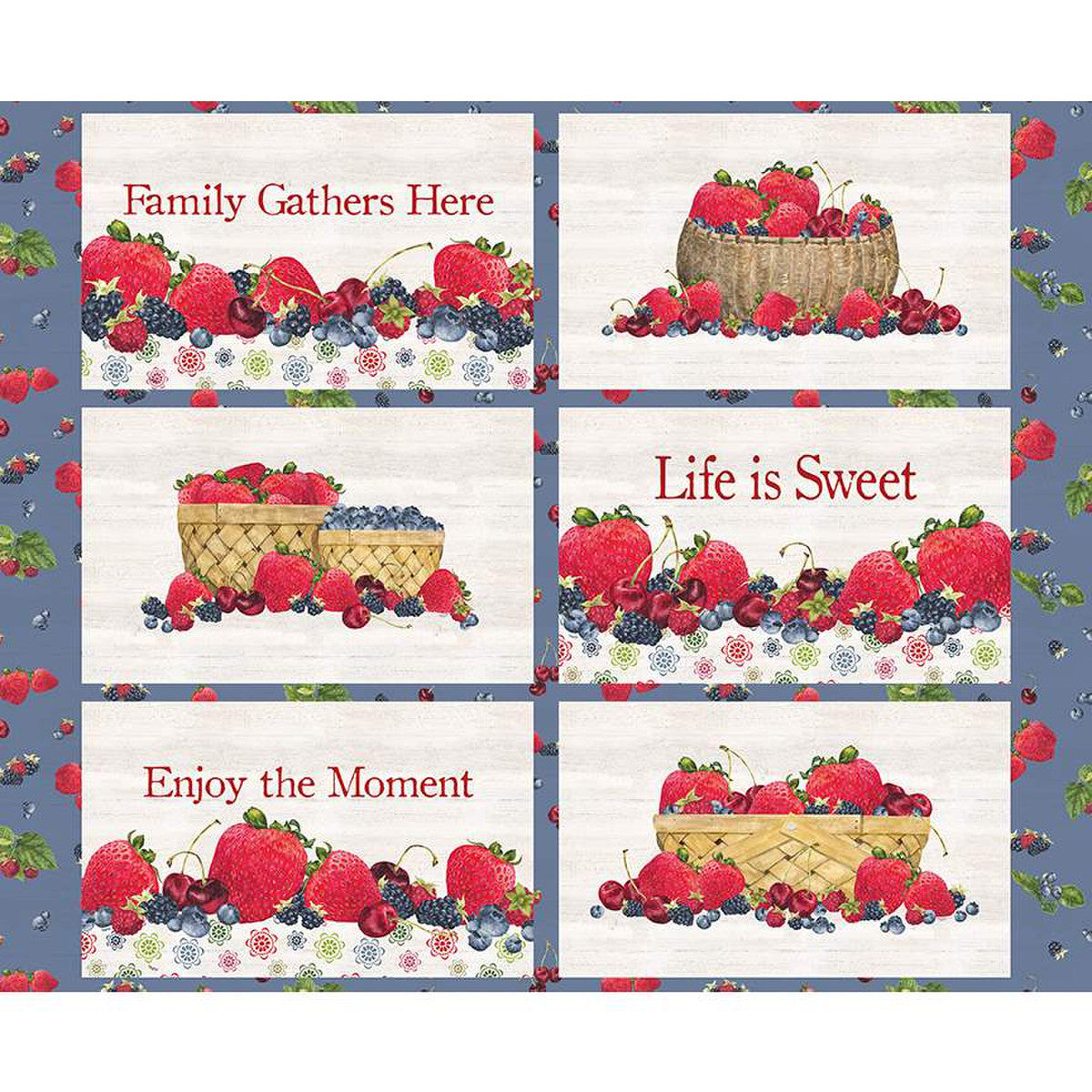 Riley Blake Monthly Placemats June Placemat Panel