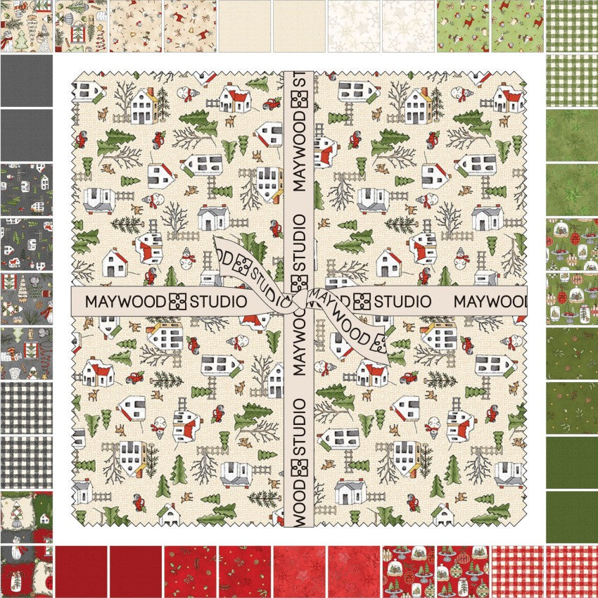 SQ-MASHOHO Homemade Holidays Designer: Kris Lammers 10" Squares (42 pcs)