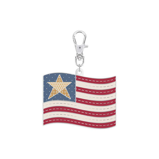 Pre-Order Lori Holt Lori Holt Enamel Happy Charm™ Flag April 2025