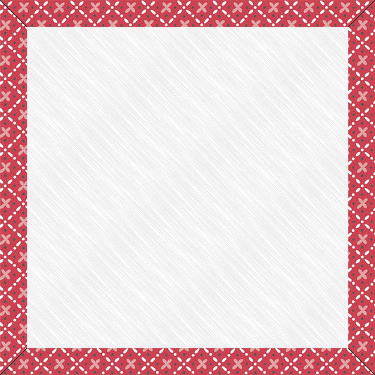 Lori Holt 7" Bitty Board Stitch Cayenne Plaid